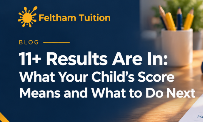 11+ Results Explained: What Your Child's Score Means