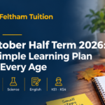 October Half Term 2026: A SimParent and child reading a book together at home on an autumn afternoonple Learning Plan for Every Age